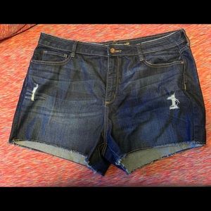 Arizona High Rise Shortie Shorts